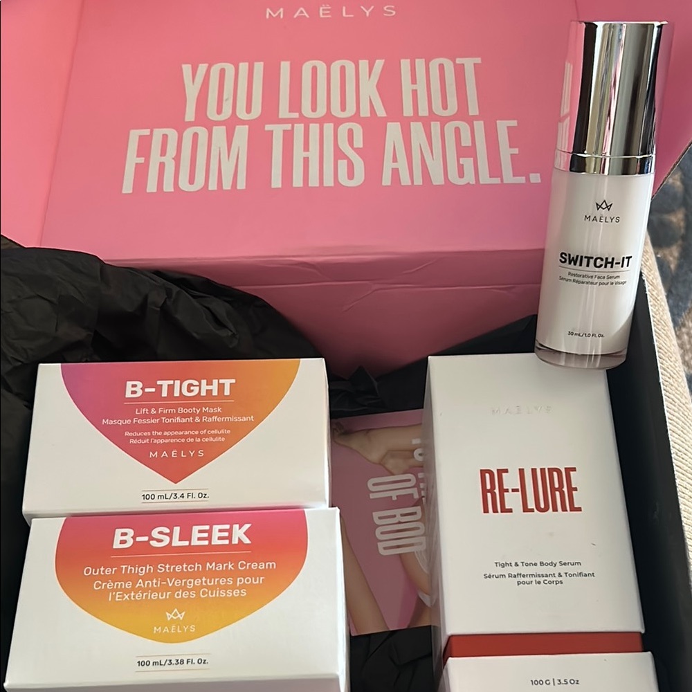 Maelys Body Care Set with Pink Box